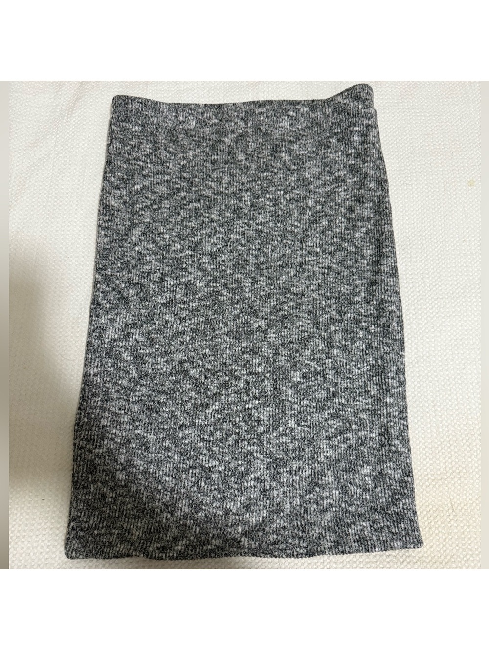 Express Charcoal Knit Pencil Skirt